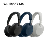 SONY WH-1000XM6 Vlaggenschip Noise Cancelling Over-Ear Draadloze Bluetooth Hoofdtelefoon, Handtekening Hi-Res Geluid, Comfort, Opvouwbaar Ontwerp, Duurzame Etui, 30 HR Batterij, iOS & Android - Zwart